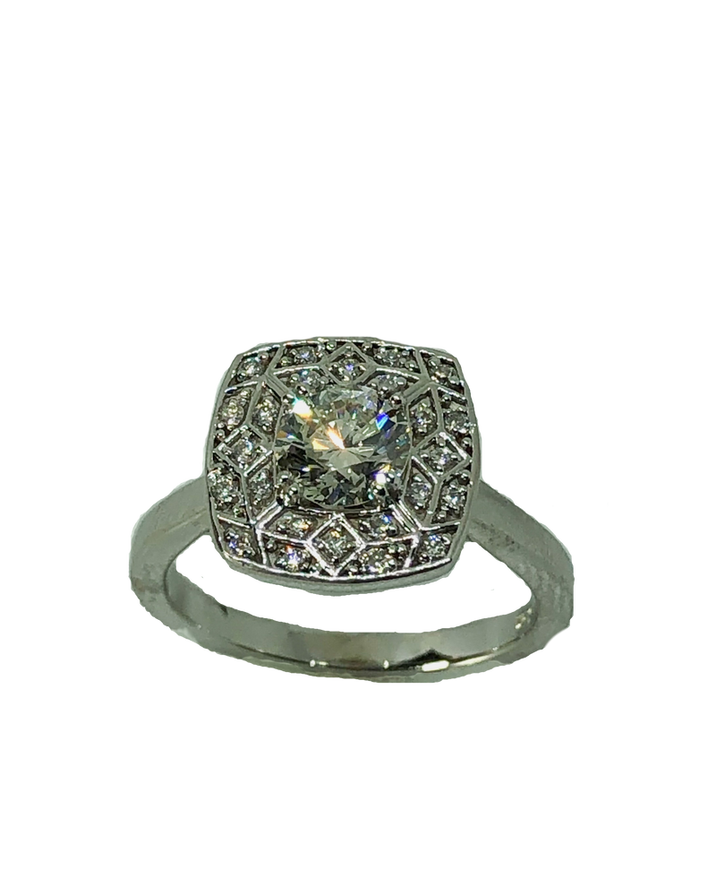 Vintage Style Diamond Ring